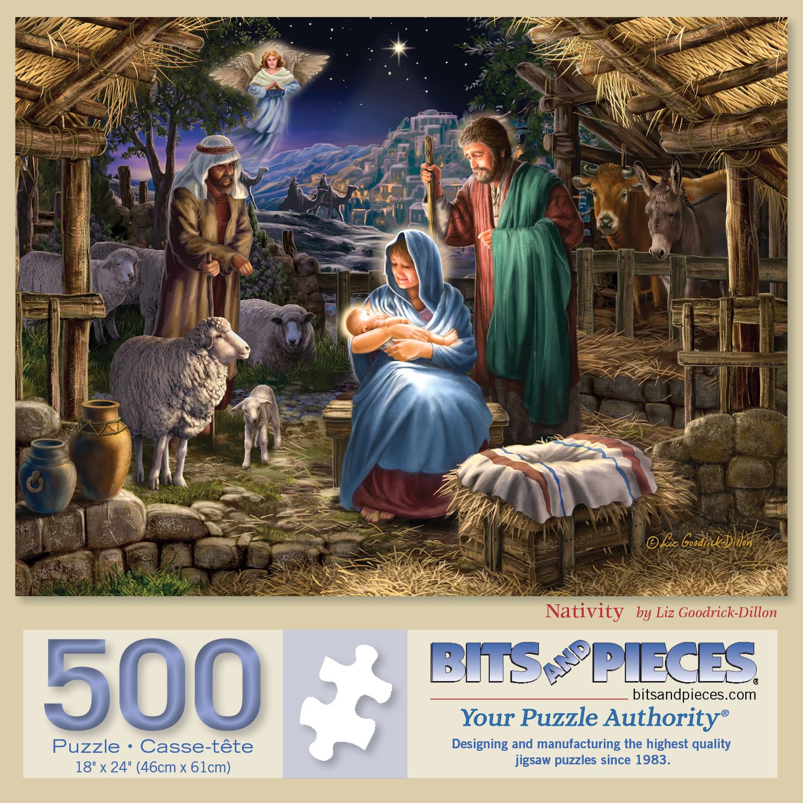 ピノページ Amazon.com: Bits and Pieces – 500 Piece Jigsaw Puzzle for Adults