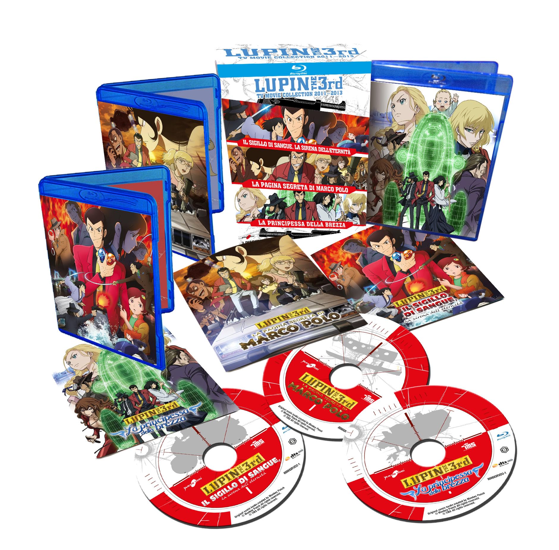 Lupin III -Tv Mov. Coll. "2011-2013" (3 Bd)