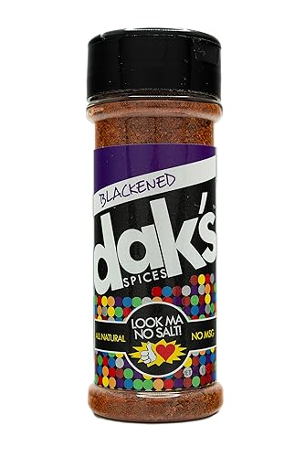 Miniatura 1 de DAK's Spices - Mezcla de condimentos ennegrecidos para regar la boca  100% sin sal  Condimento premium y saludable  Sin MSG, sin conservantes, sin