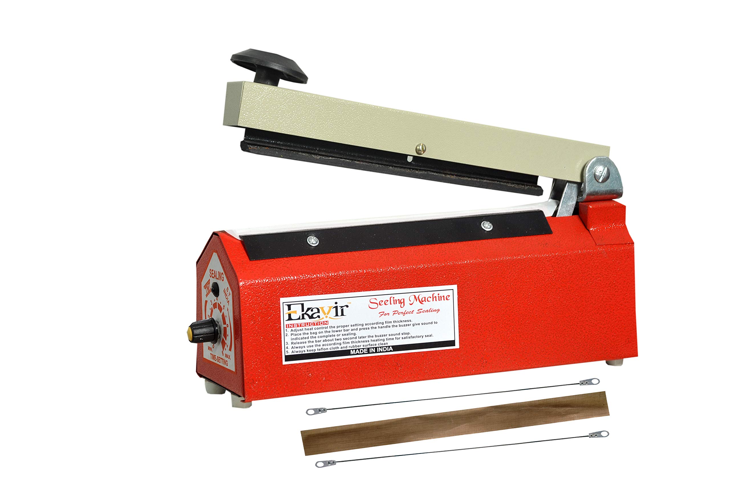 Ekavir Premium Sealing Machine - Reliable, Durable, and Efficient | Perfect for Home and Business Use