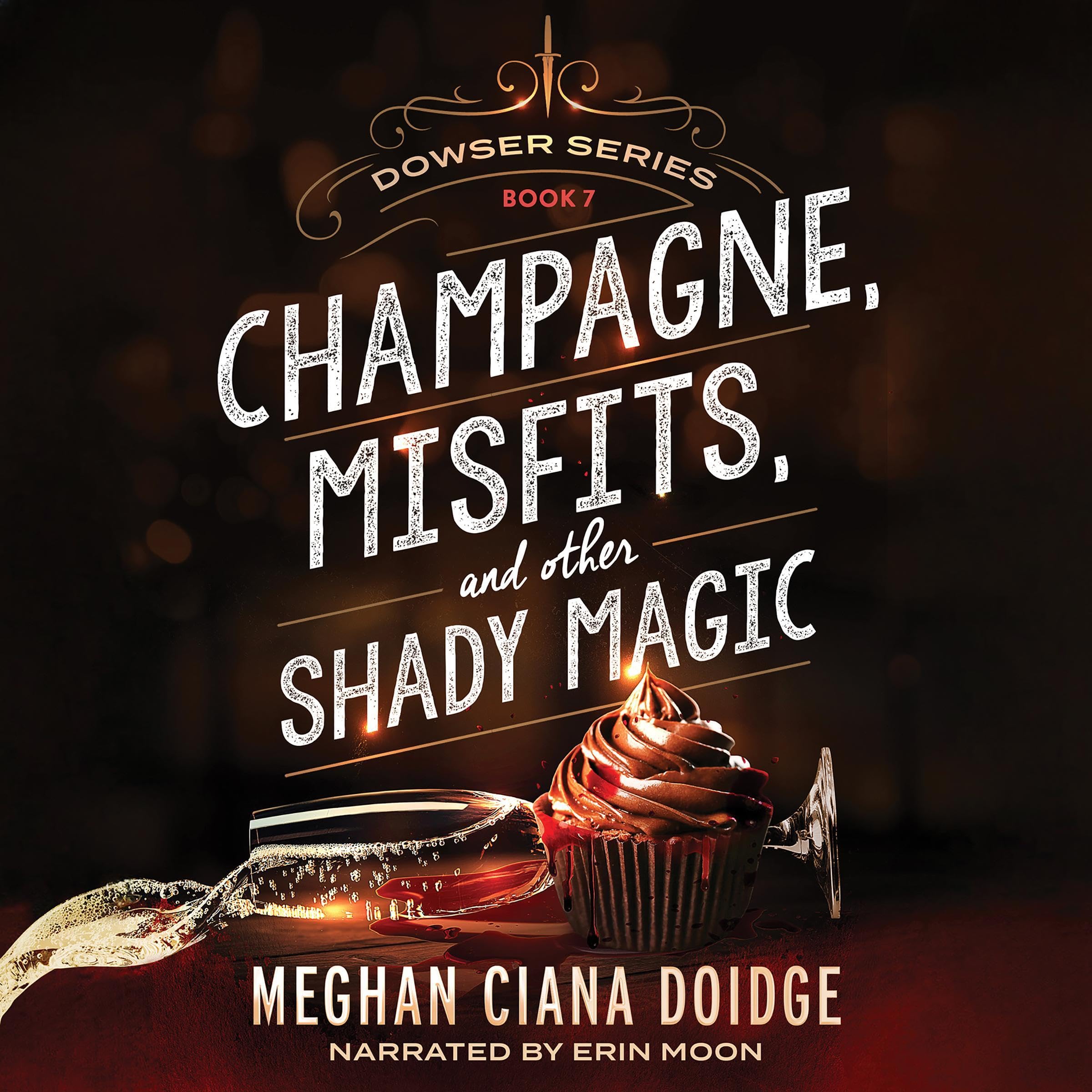 Cover art for Champagne, Misfits, and Other Shady Magic