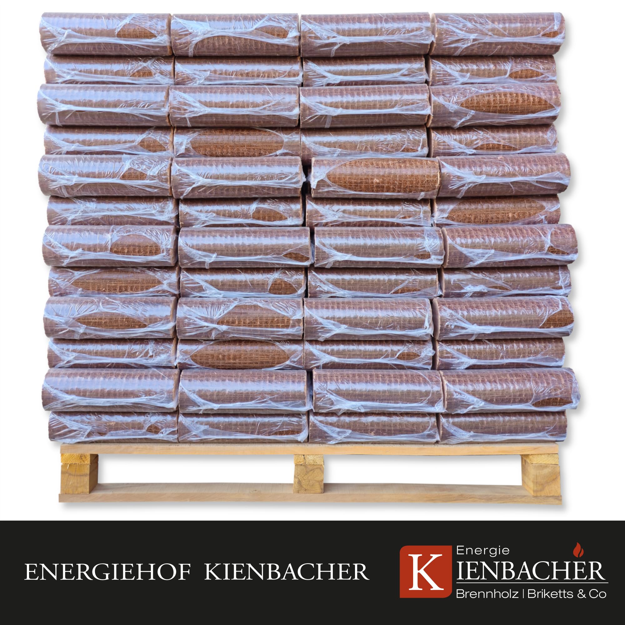 400kg Palette 40x10kg Nestro Hartholzbriketts Buche und/oder Eiche Brenn Kamin Ofen Heiz Holz Gluthalter Brennholz Premium Öko Holzbriketts | Energie Kienbacher