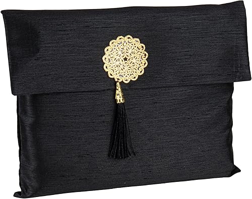 Miniatura 5 de Modefa Juego de regalo de alfombrilla de oración islámica  Janamaz Sajadah de viaje delgada en bolsa de regalo de tafetán con cuentas de oración