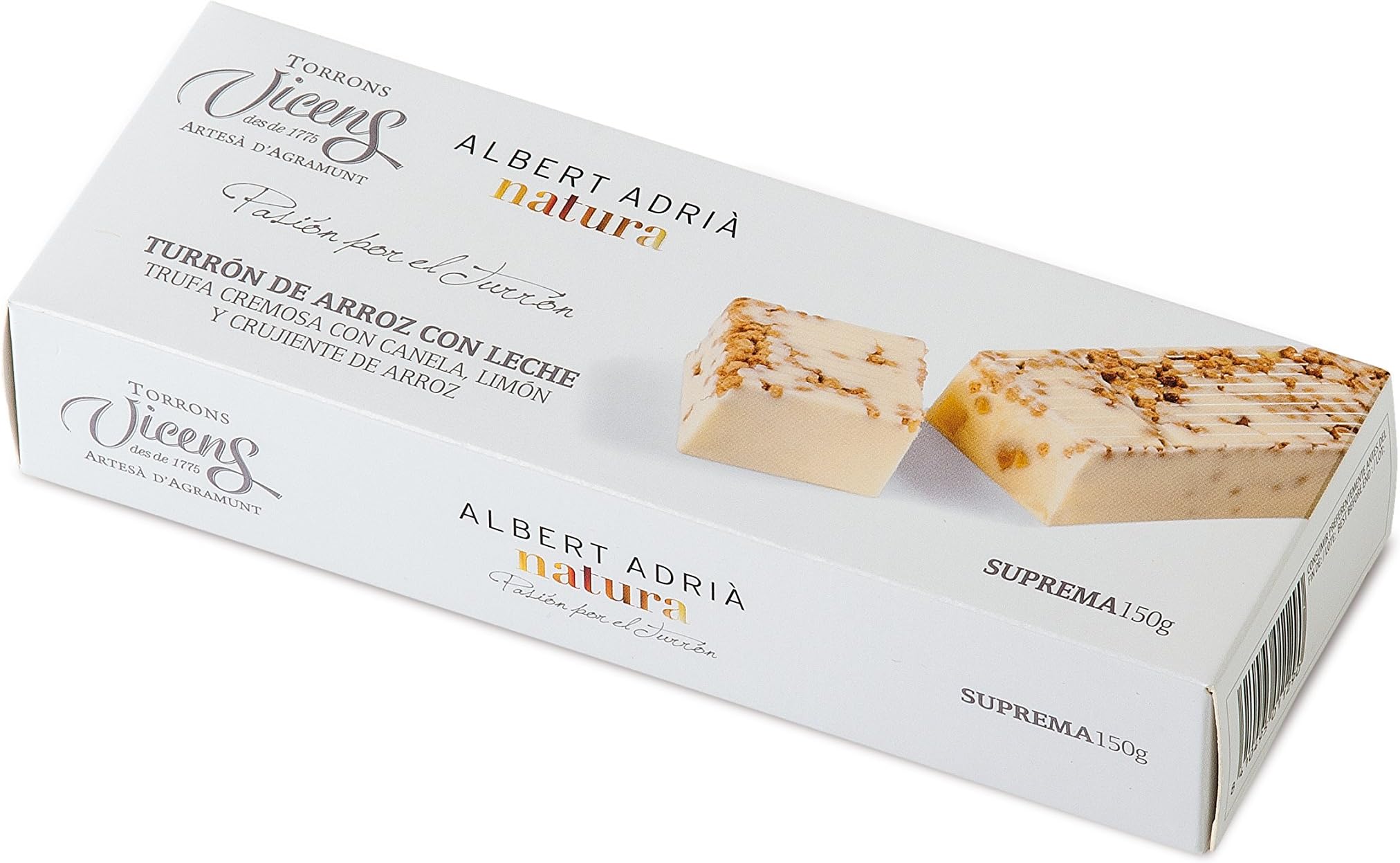 Turrón de Arroz con Leche - Albert Adrià Line by Vicens