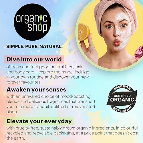 Miniatura 9 de Organic Shop Exfoliante Corporal Natural Jugoso Papaya y Azúcar 8.5 fl oz