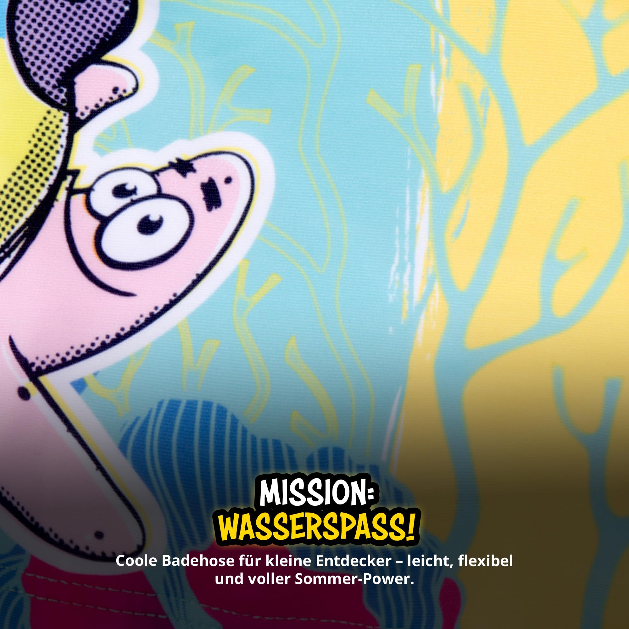 United Labels Spongebob kąpielówki dla chłopców – dziecięce spodnie do pływania