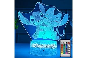 Lámpara de Stitch: Ilumina tus Noches con el Encanto del Personaje de Disney