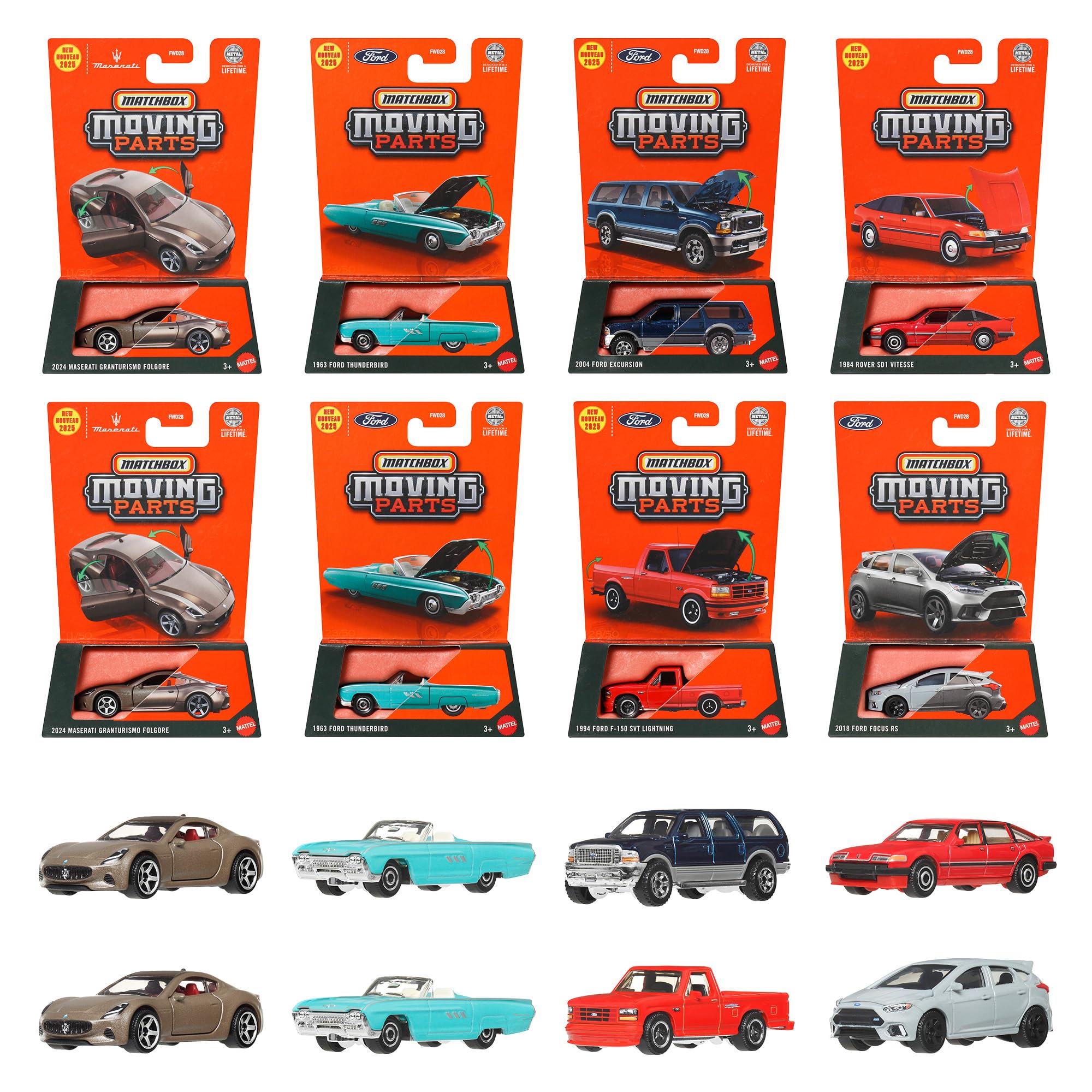 Amazon | マッチボックス(Matchbox) ムービングパーツ アソート