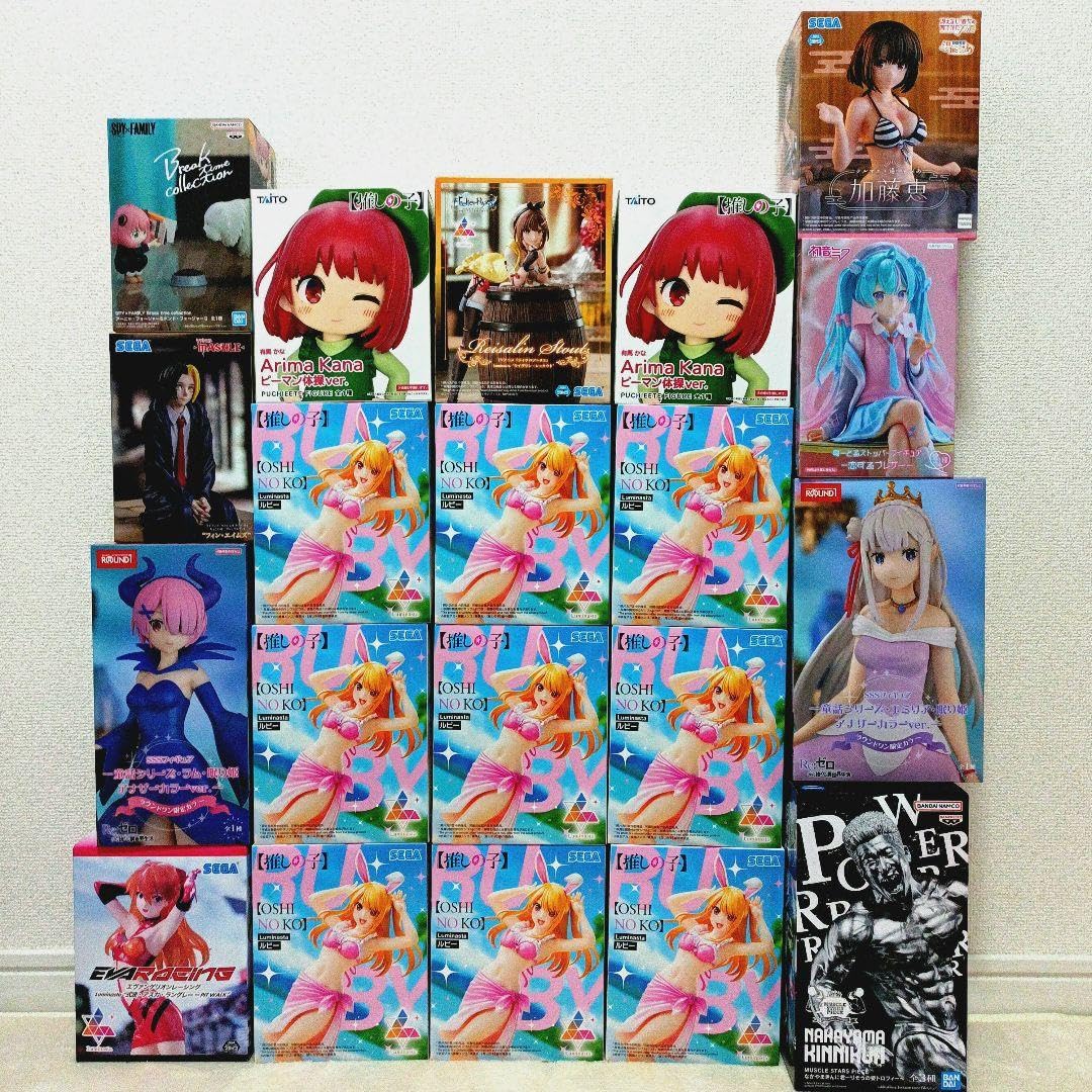 最新美少女プライズフィギュア20体まとめ売り
