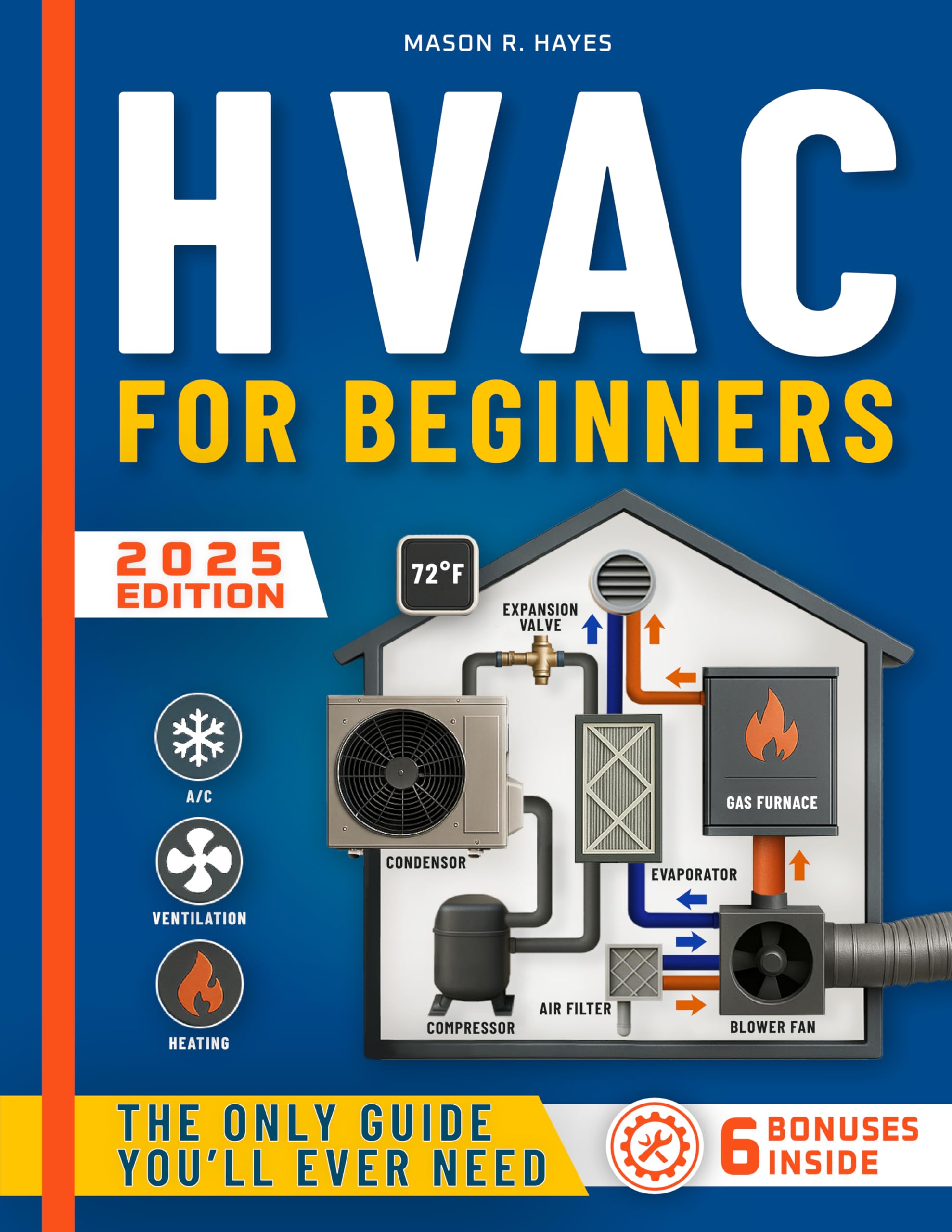 HVAC for Beginners: The Only HVAC Guide You’ll Ever Need to Install, Maintain, and Troubleshoot Home & Commercial Systems Like a Pro | Build Real Skills, Cut Costs, and Kickstart Your Career