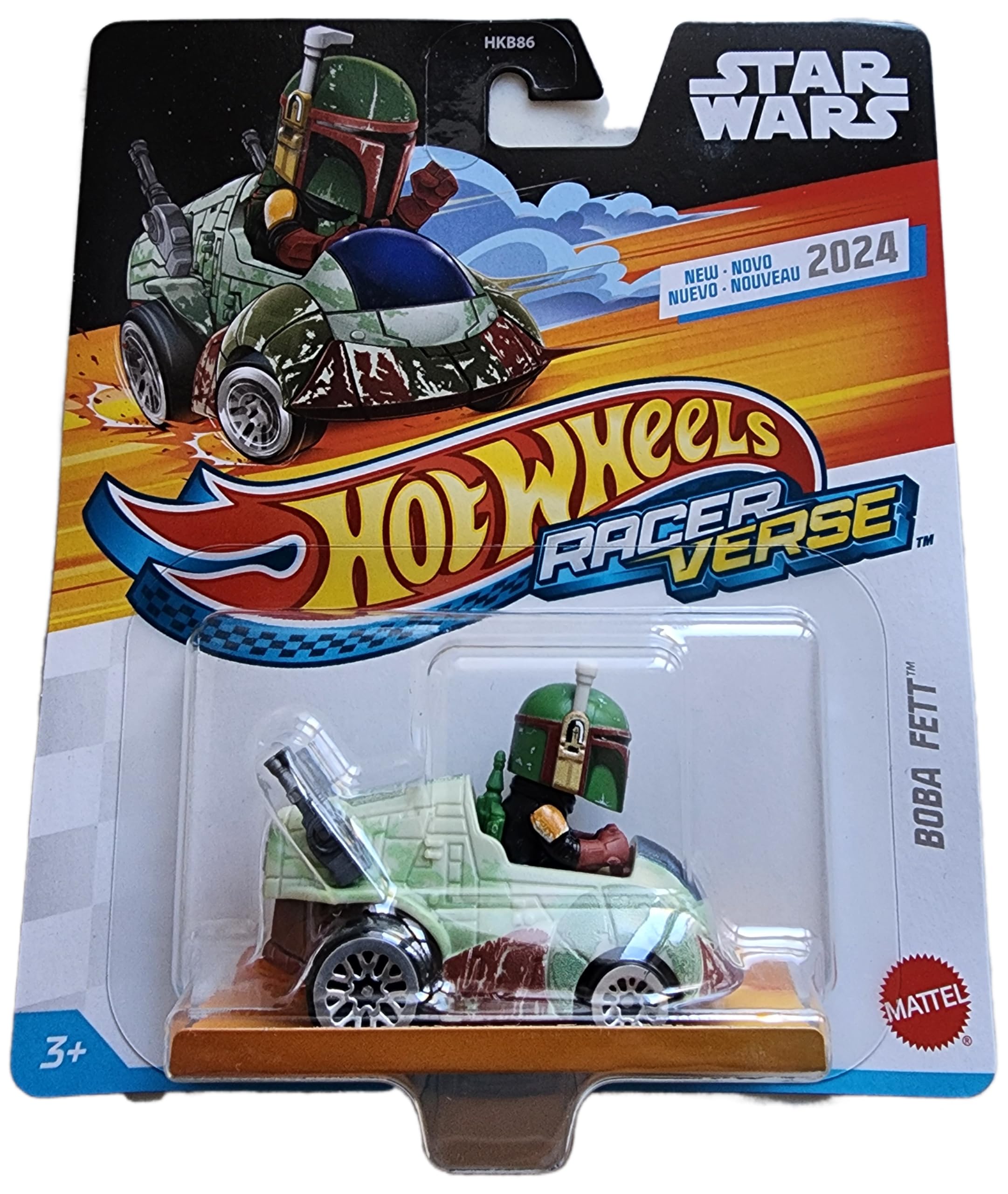 RacerVerse Boba Fett Toy Vehicle by Hot Wheels