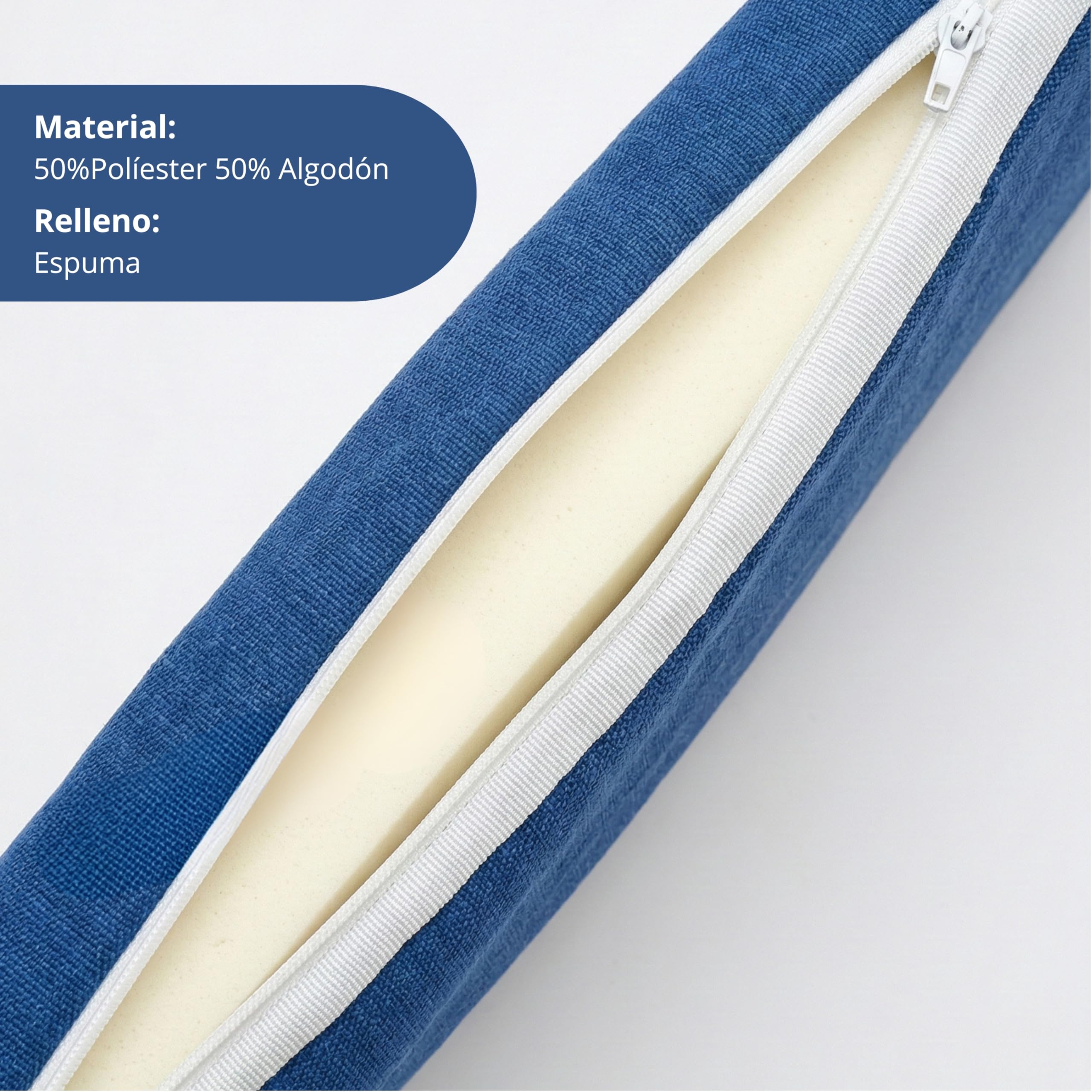 PIND Cojín para Silla de Exterior en Forma de Guitarra Rayas Pack 4 Unidades - Almohadilla Acolchada para Silla 50x92x3,5 cm con Cremallera y Cordones Ajuste.