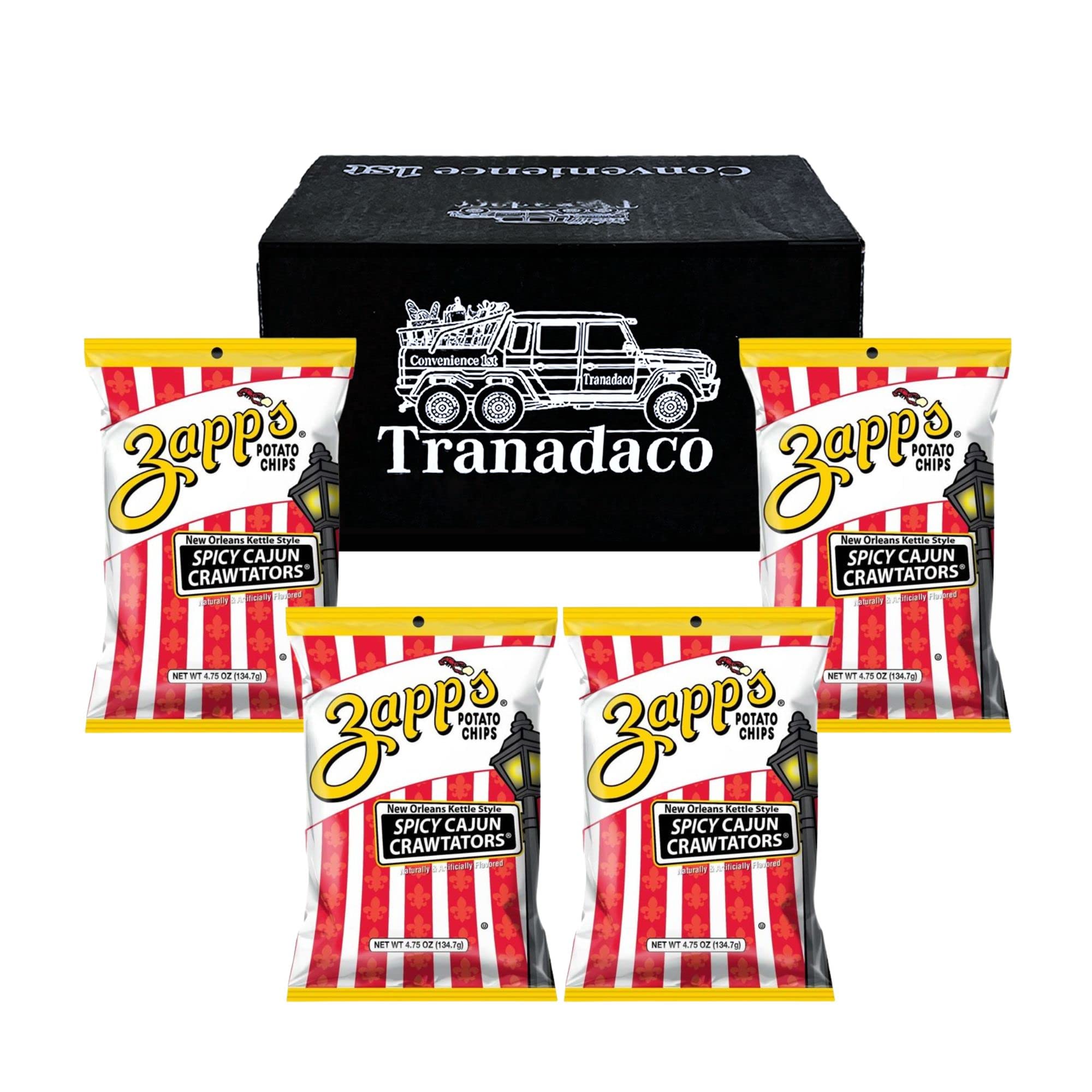 Buy Tranadaco Snack Box Zapp’s New Orleans Kettle Style Potato Chips