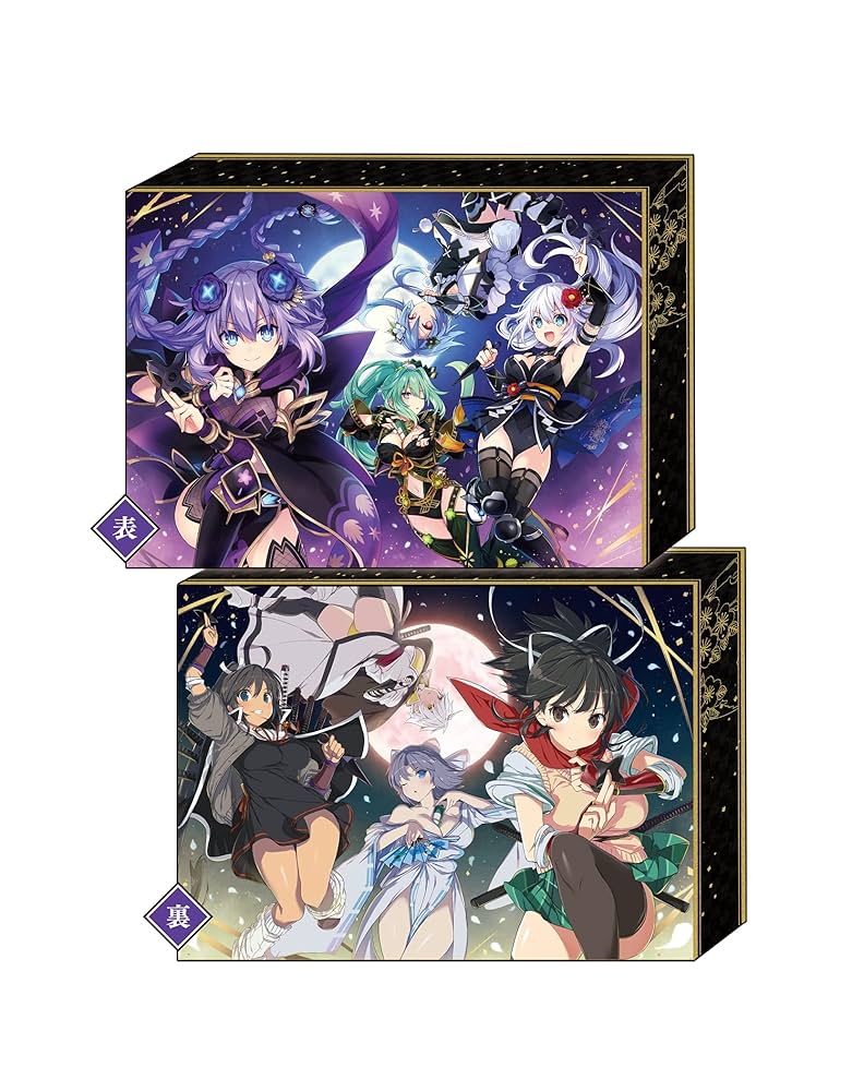 閃乱忍忍忍者大戦ネプテューヌ キャラファイングラフ/アクリルジオラマ Amazon.co.jp: 閃乱忍忍忍者大戦ネプテューヌ -少女達の響艶