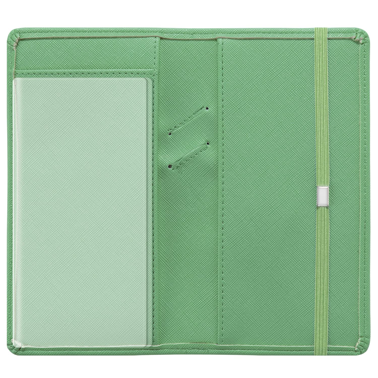 LOLOMLO Checkbook Cover for Duplicate Checks, Stripes Criss Cross Embossed PU Leather Check Book Holder for Top Side Tear Register, RFID Blocking