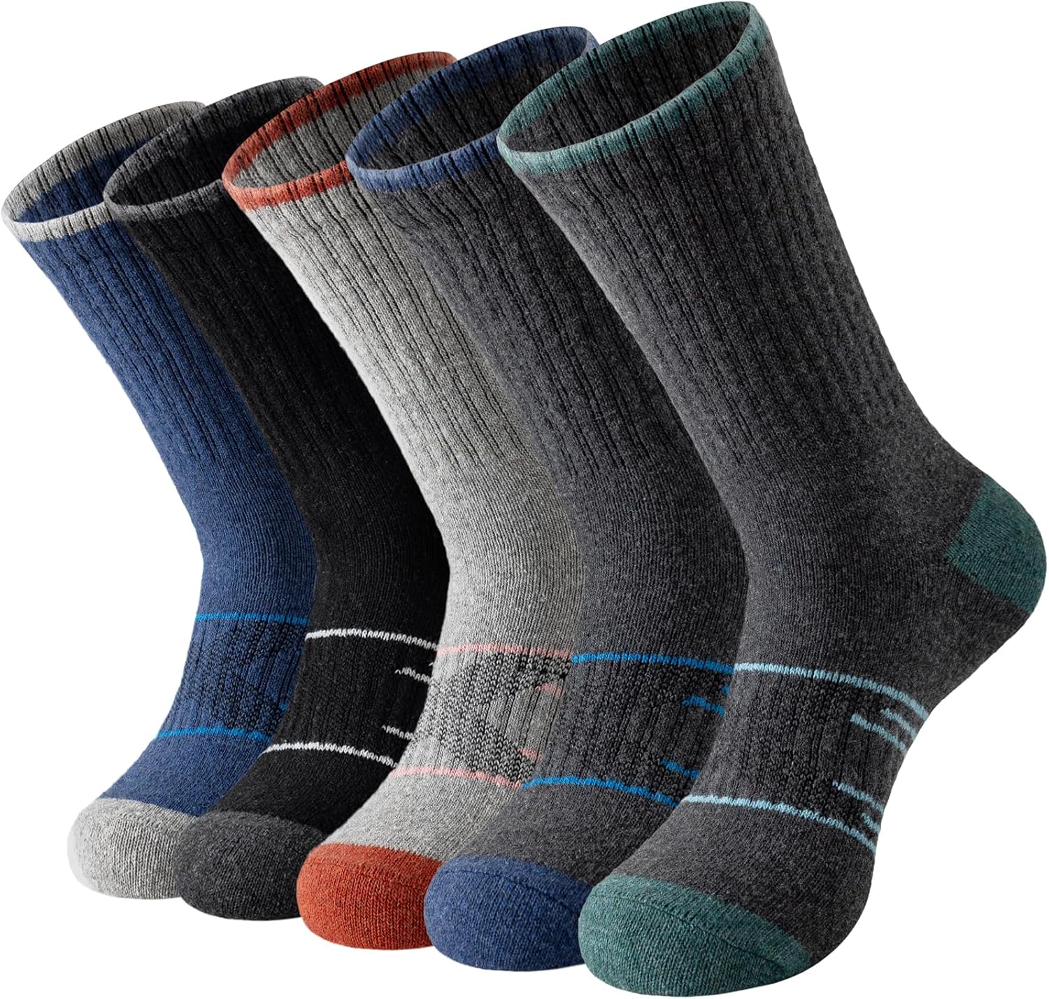 Clothirily Wool Socks for Women, Thermal Warm Womens Merino Wool Hiking Socks, Cozy Cabin Winter Boot Socks for Women Clothirily Wool Socks for Women, Thermal Warm Womens Merino Wool Hiking Socks, Cozy Cabin Winter Boot Socks for Women