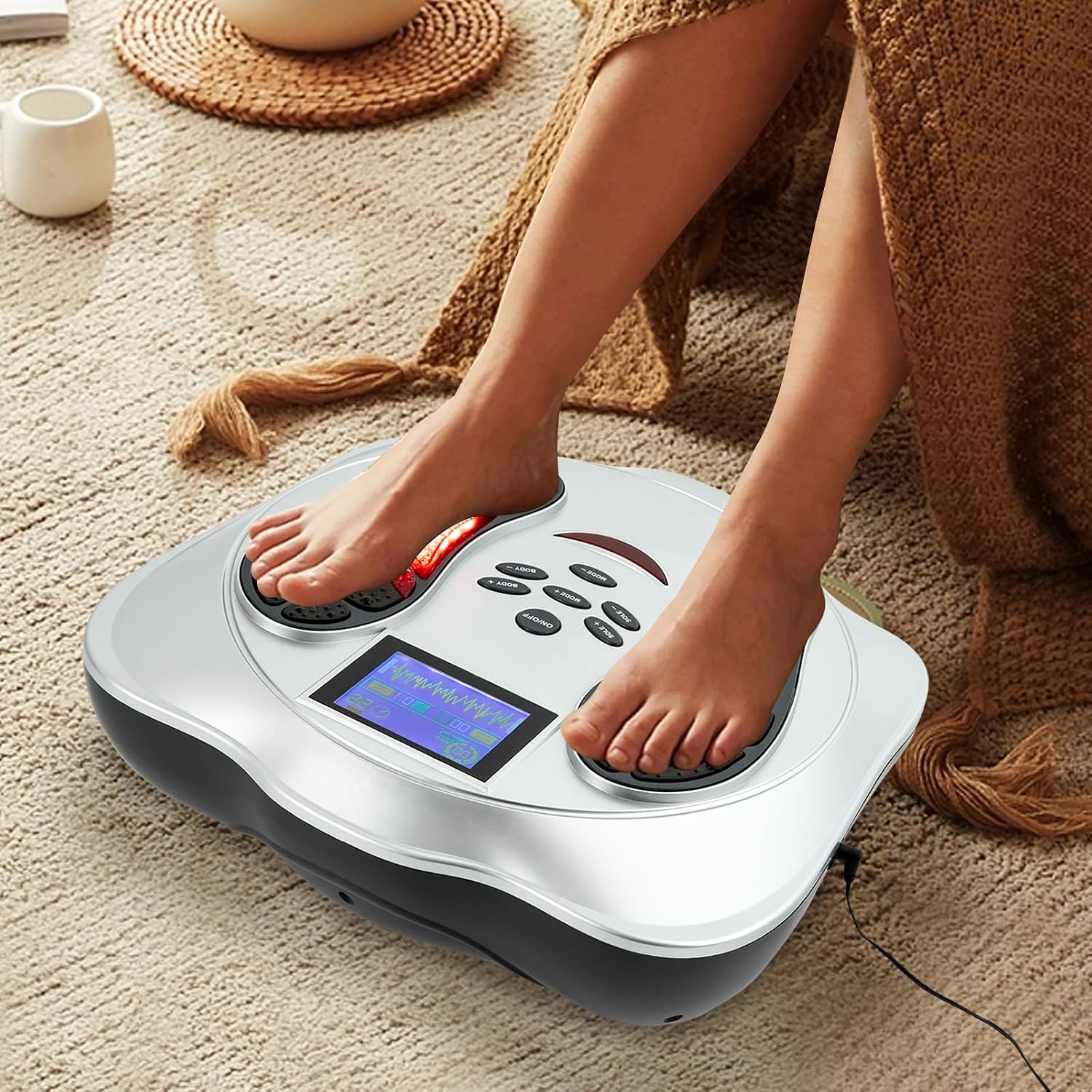 Appareil de massage des pieds, stimulateur de circulation sanguine — free download