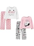 baby-girls 4-piece Pajama Set