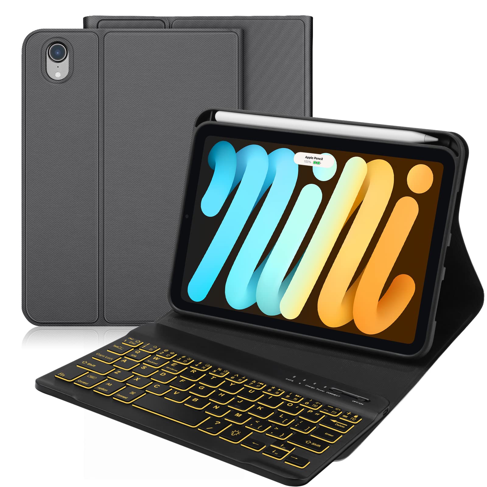 Amazon.com: IVEOPPE iPad mini 6 Keyboard Case 2021 (8.3 Inch