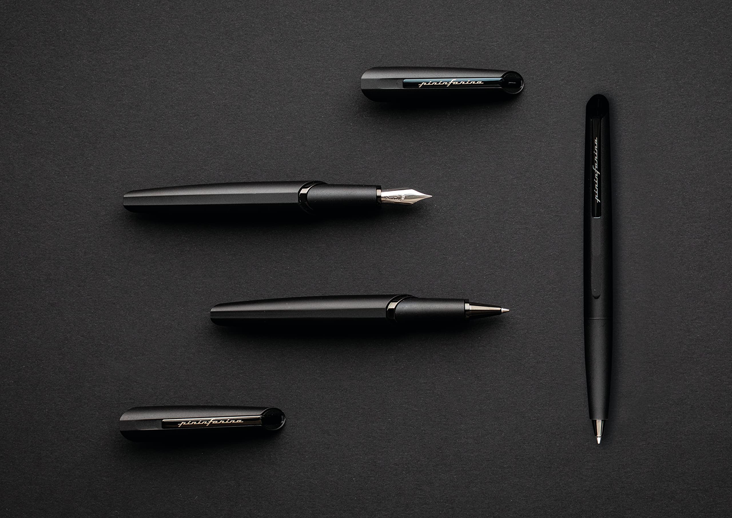 Portaminas y Plumas marca PININFARINA modelo PININFARINA PF TWO ROLLER BLACK