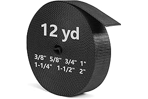 12 Yards Heavy Duty Nylon Webbing Strap