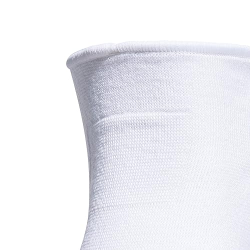 Miniatura 2 de adidas Rodilleras de voleibol unisex para adultos, 5 pulgadas, blanco/negro, talla S Blanco/Negro,Negro/Blanco,2-Negro/Blanco,Blanco/Negro/Blanco