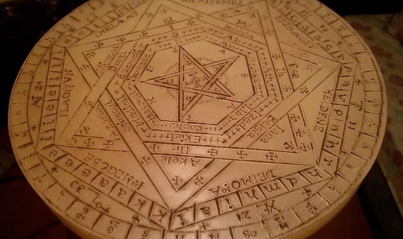 Sigillum Dei Aemeth set of 5 Enochian wax seals