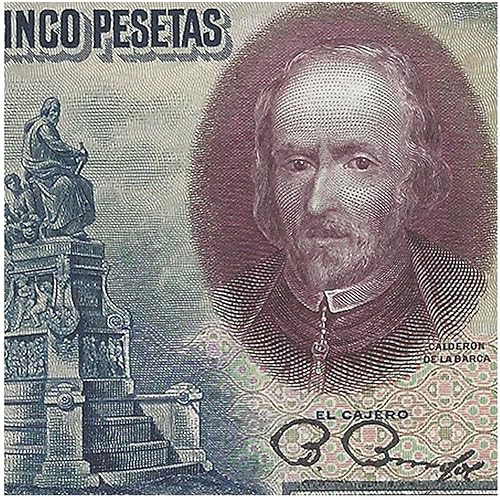 Miniatura 2 de 1928 ES LOVELY 1928 25 PESETA BANKNOTE w BARCA (ESPAÑA SHAKESPEARE) por BRADBURY WILKINSON 25 Pesetas Crisp AU