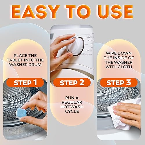 Miniatura 4 de 2026 - Tabletas limpiadoras PRO para propietarios de mascotas - Elimina olores de mascotas, cabello, residuos y acumulación de agua dura - Acción de