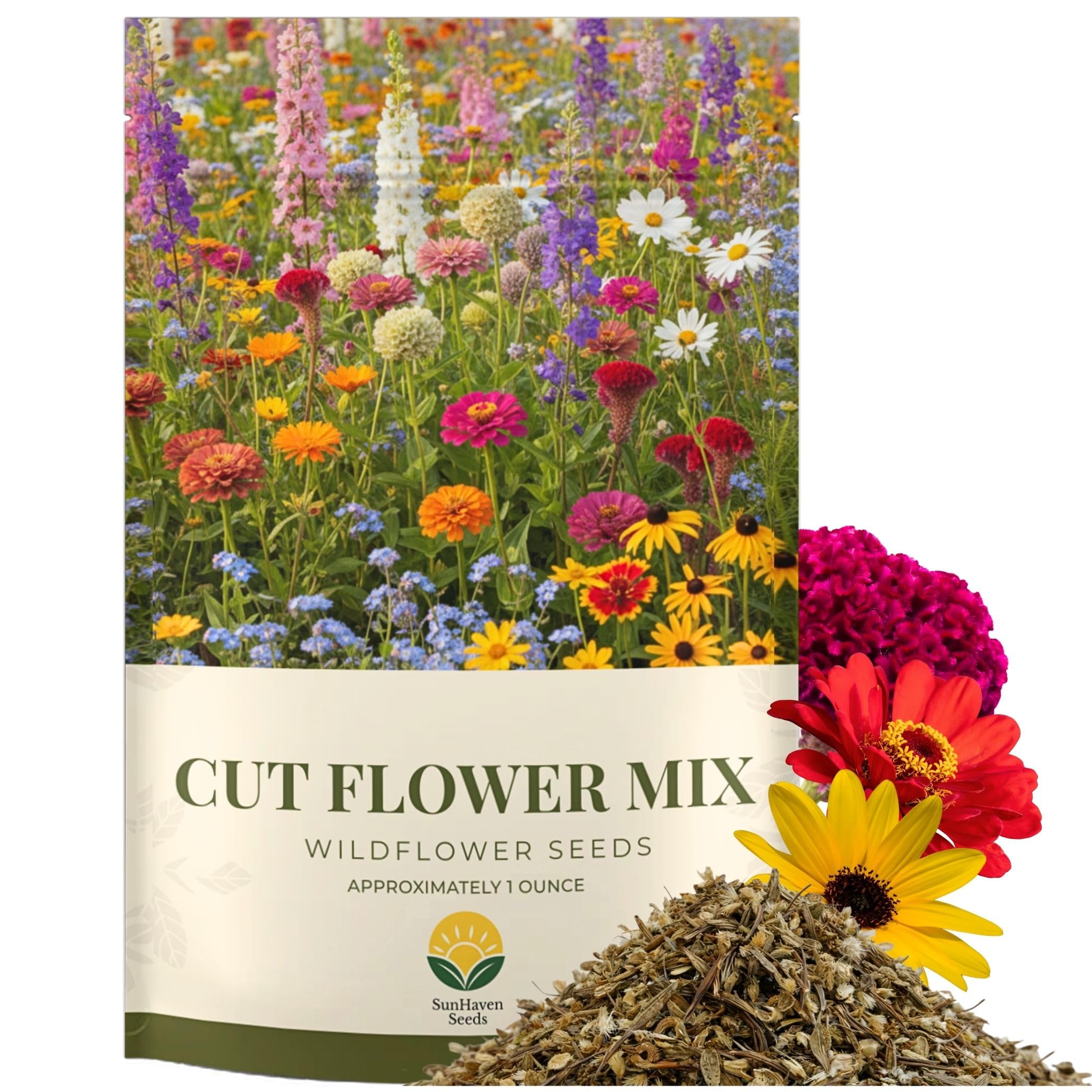 SunHaven Cut Flower Garden Seed Mix