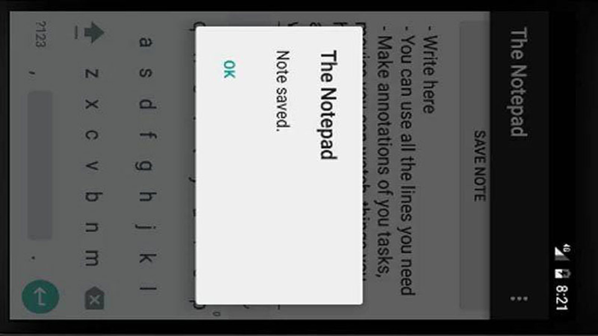 The Notepad - App on Amazon Appstore