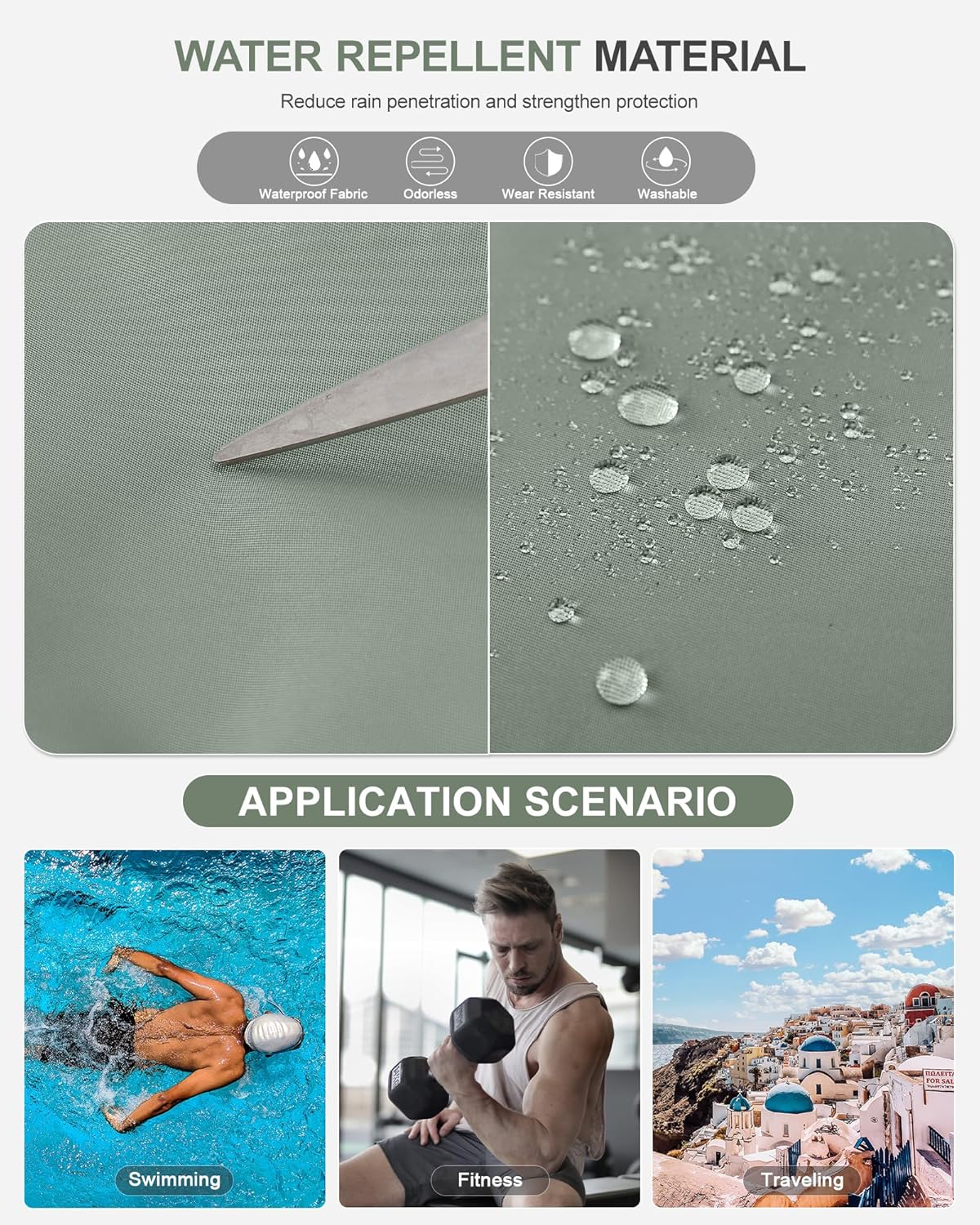 Weekender Bags for Women, Travel Duffel with Shoe Compartment USB Charging, Carry On Gym Duffle Bag with Wet Pocket, Personal Item Overnight Tote Bag for Airlines, Green - Image 6