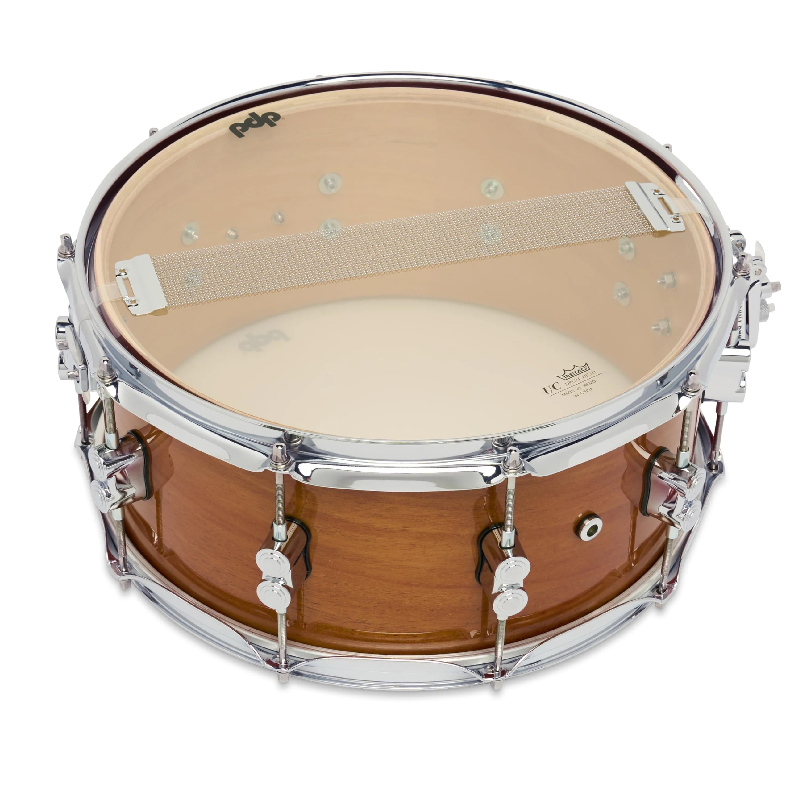 Pacific Drums Caisse claire Concept Maple, 35.6 cm x 16.5 cm, acajou exotique miel | Fûts entièrement en érable avec placage exotique, quincaillerie DW, et plus encore