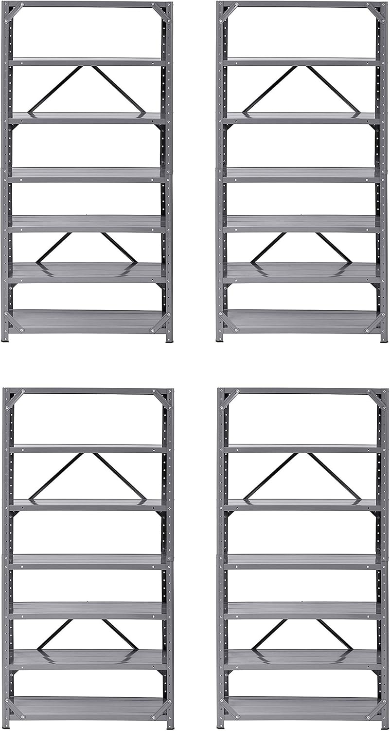 EDSAL Muscle Rack HC3012717 Steel 7Shelf Shelving Unit