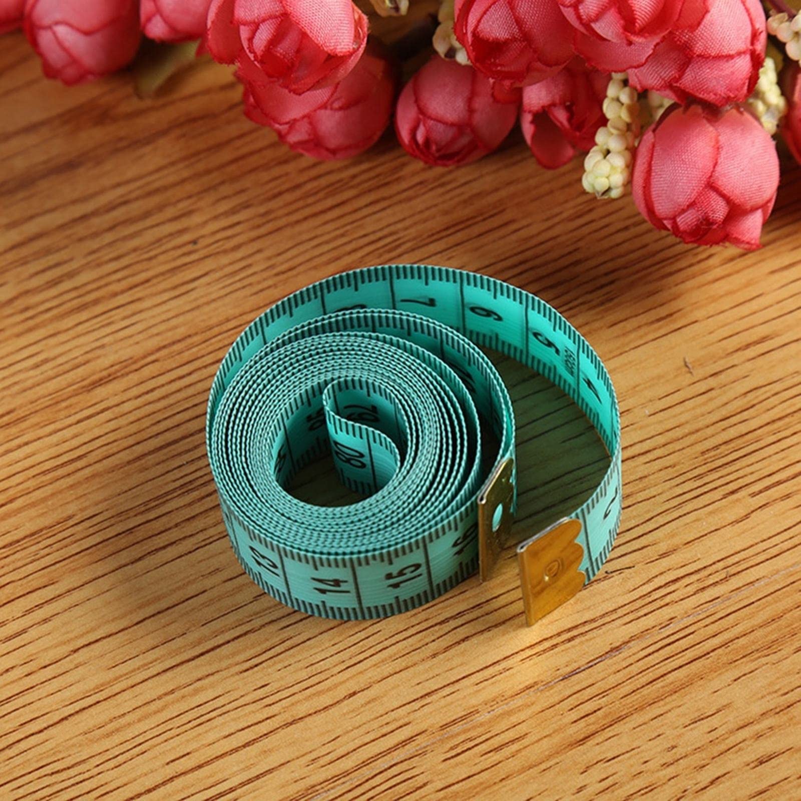 Cinta métrica, 1500 mm Cinta suave Regla de medición del cuerpo flexible Tela de costura Herramienta de medición a medida Color aleatorio