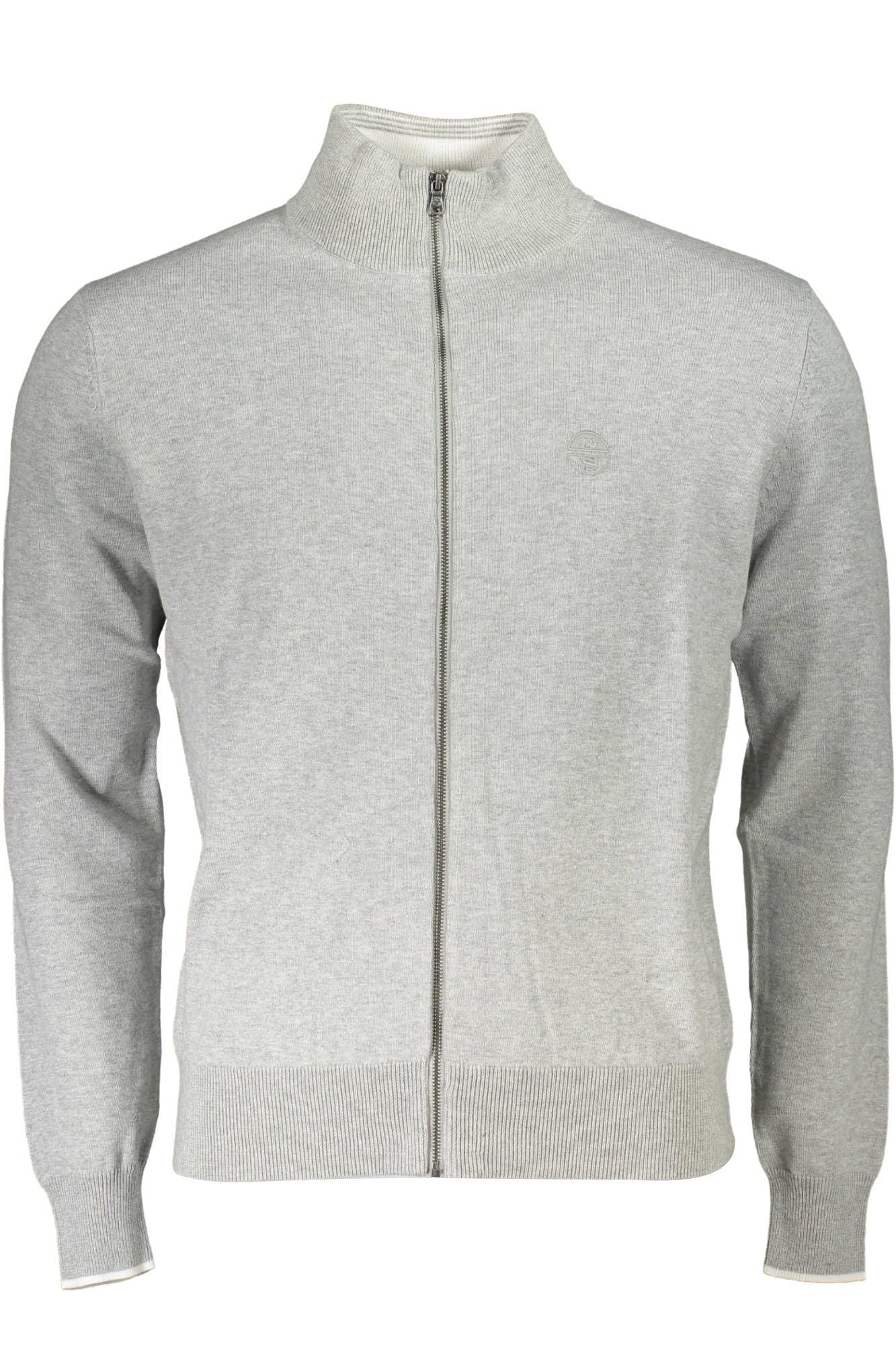 Pull gris North Sails en coton : idéal pour le week-end - 3