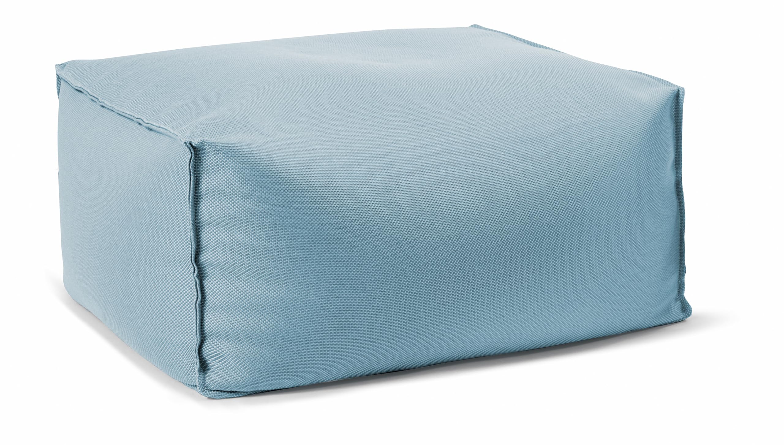 Gouchee Home Chamonix Outdoor/Indoor Ottoman Pouf Multi-Function Lounger Stool Footrest with Filling Oceania