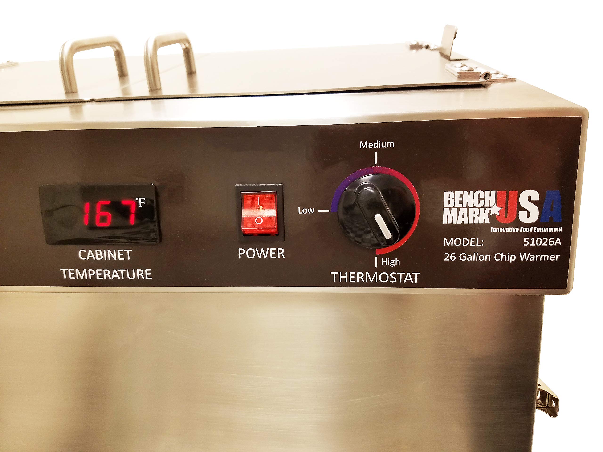 Benchmark USA 51026A 26 gal Tortilla Chip Warmer, Stainless Steel