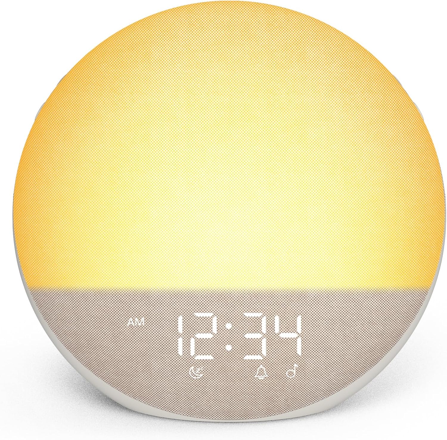 Sunrise Alarm Clock: Gentle Wake Up Light – White Noise Machine & Bluetooth Speaker for Bedroom – 25 Natural Sounds Better Sleep for Adult Babies Putty