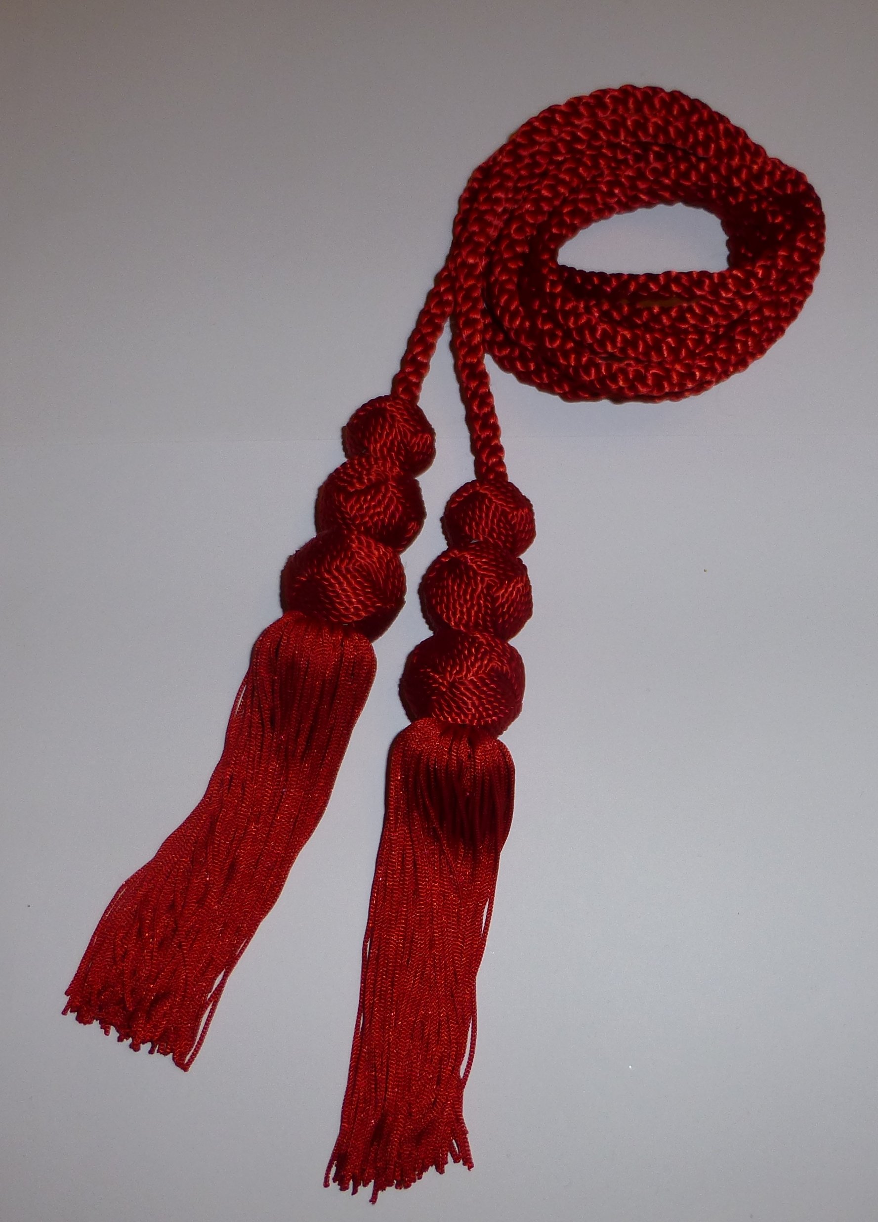 The Lodge Masonic Regalia Knights Templar Priests - Order of Holy Wisdom Cordelier (Red)