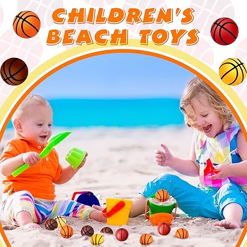 Miniatura 9 de Paquete de 30 mini pelotas de baloncesto para el estrés, mini pelota de baloncesto para fiesta, mini pelota deportiva de espuma, bola para apretar,