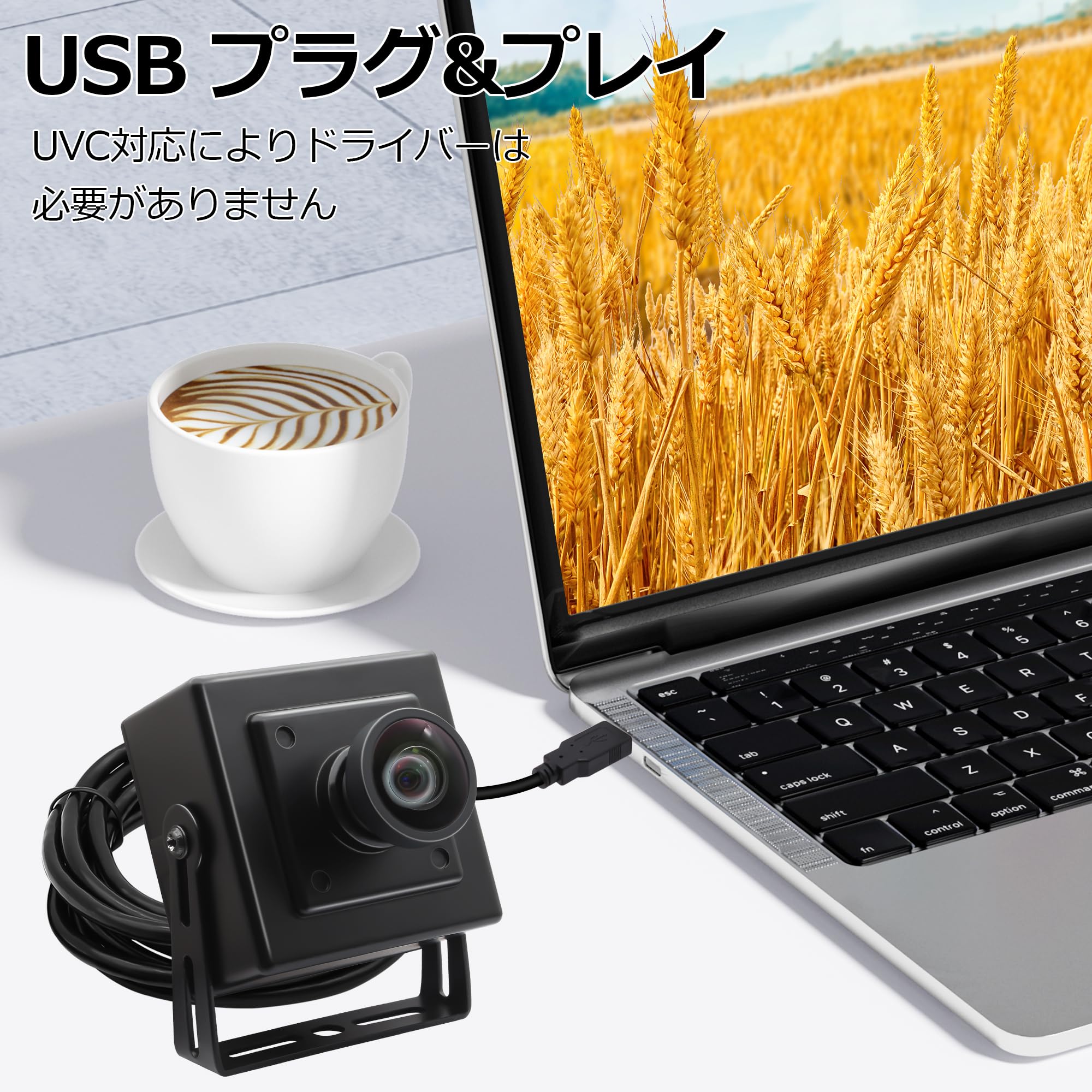 Amazon.co.jp: 12MP USB カメラ Rabbitroom Webカメラ 1080P