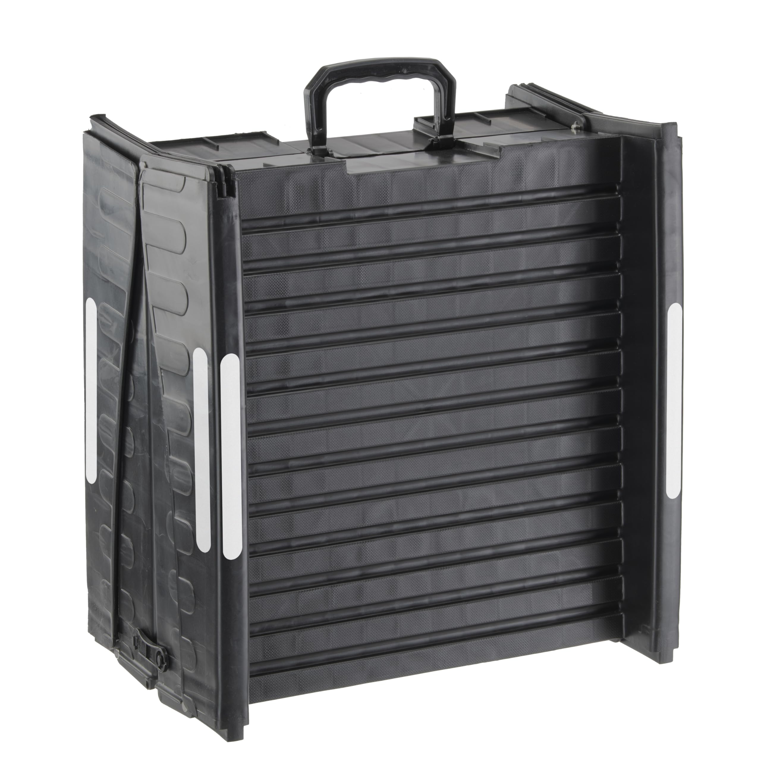 Ferplast Rampe pour Chien Voiture, Pliable, Antidérapante, Poignée, Réfléchissante, jusqu'à 50 kg, L 152 x P 40 cm