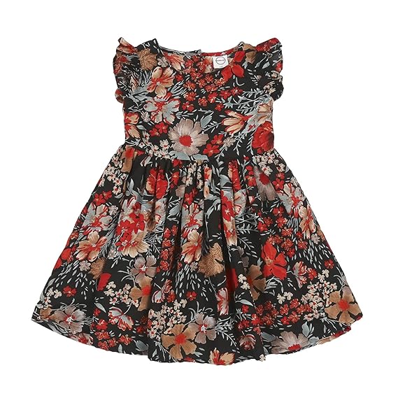 Gubbarey Girls' Knee-Long Dress