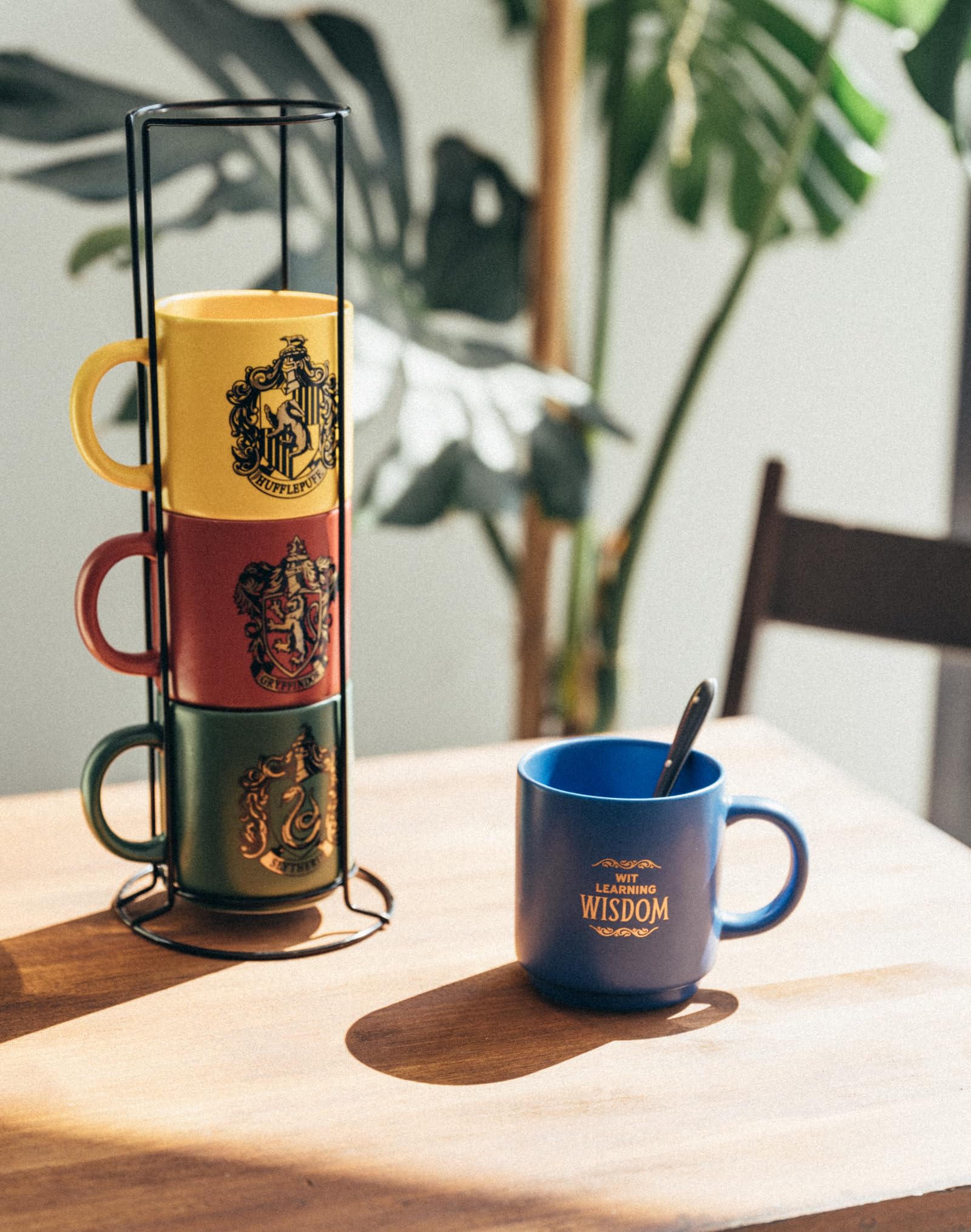 Grupo Erik Set Tazze Harry Potter 4 Tazze Colazione Porcellana Impilabili 300 ml Lavastoviglie Microonde