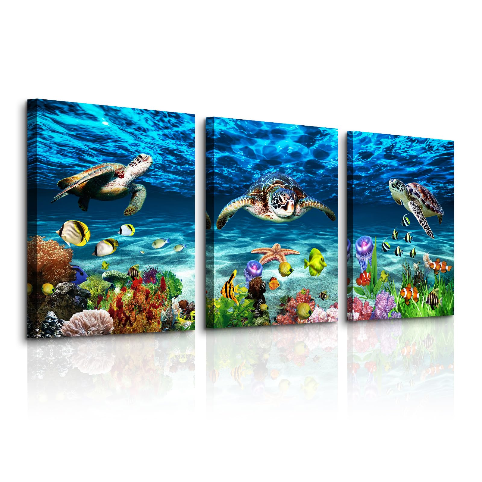 MHARTK66 Aesthetics Canvas Wall Art picture Modern Sea Painting 50x70 cm