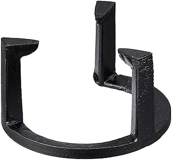 吉原五徳　渡し棒２種４本付　ヴィンテージ横２７cm✕縦２２cm✕高１３cm Amazon.co.jp: 伊藤庄鋳造(Itousyouchuzou) 五徳 黒 サイズ:直径