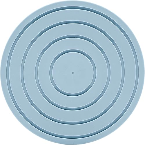 Miniatura 4 de URBAN COASTERS Posavasos para protección de mesa, juego de 4 posavasos antideslizantes de goma de silicona para mesa auxiliar, escritorio y más,