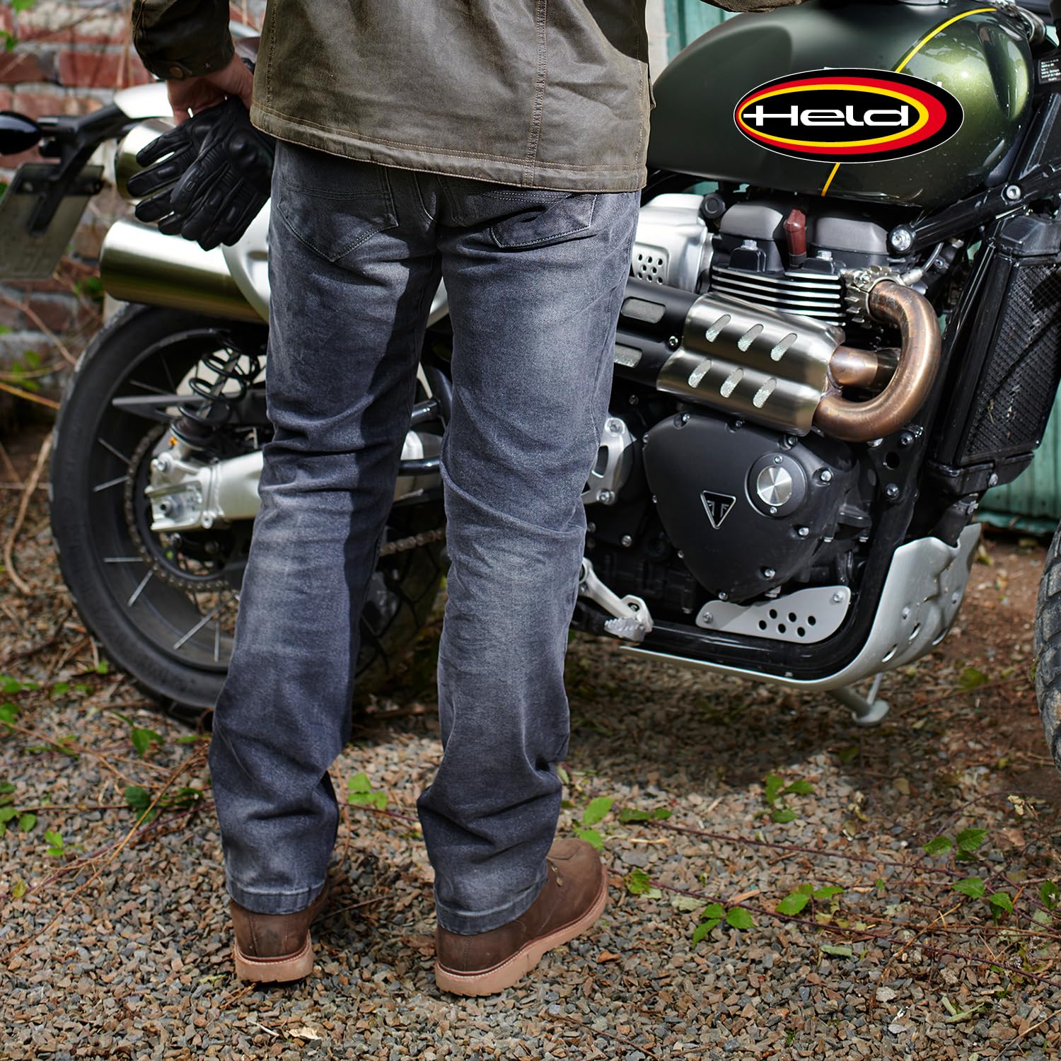 Held Herren Saxton Gore-tex MotorradstiefelSaxton Gore-Tex Stiefel