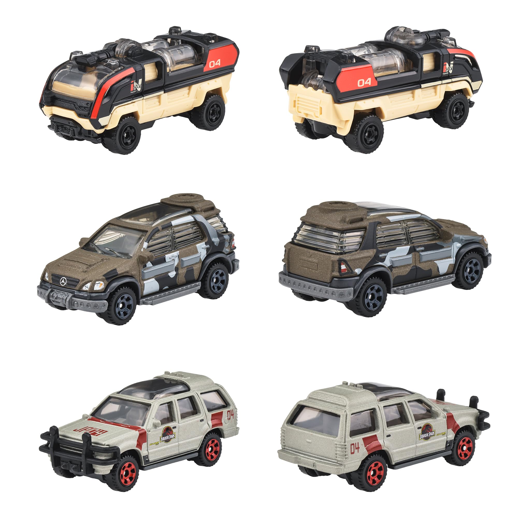 マッチボックス ジュラシックワールド ミニカー 14個セット 194735317042.jpg